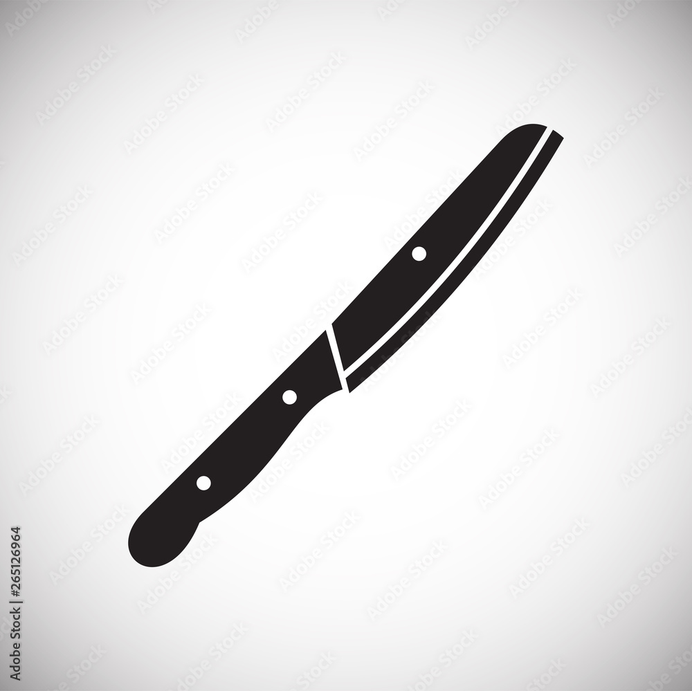 Knife icon on background for graphic and web design. Simple vector sign. Internet concept symbol for website button or mobile app. Knife icon on background for graphic and web design. Simple vector sign. Internet concept symbol for website button or mobile app.