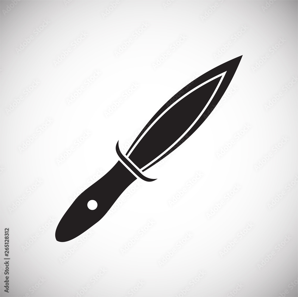 Knife icon on background for graphic and web design. Simple vector sign. Internet concept symbol for website button or mobile app. Knife icon on background for graphic and web design. Simple vector sign. Internet concept symbol for website button or mobile app.