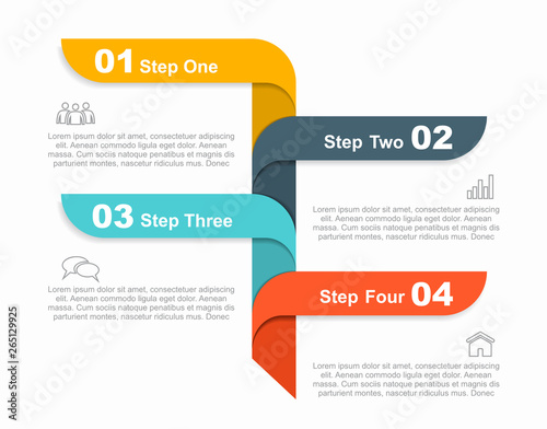 Infographic design template with place for your data. Vector illustration.