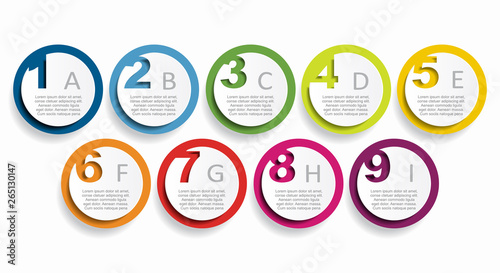 Infographic design template with place for your data. Vector illustration.