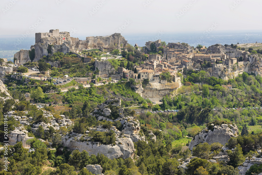 Provencal village Les Baux de Provence