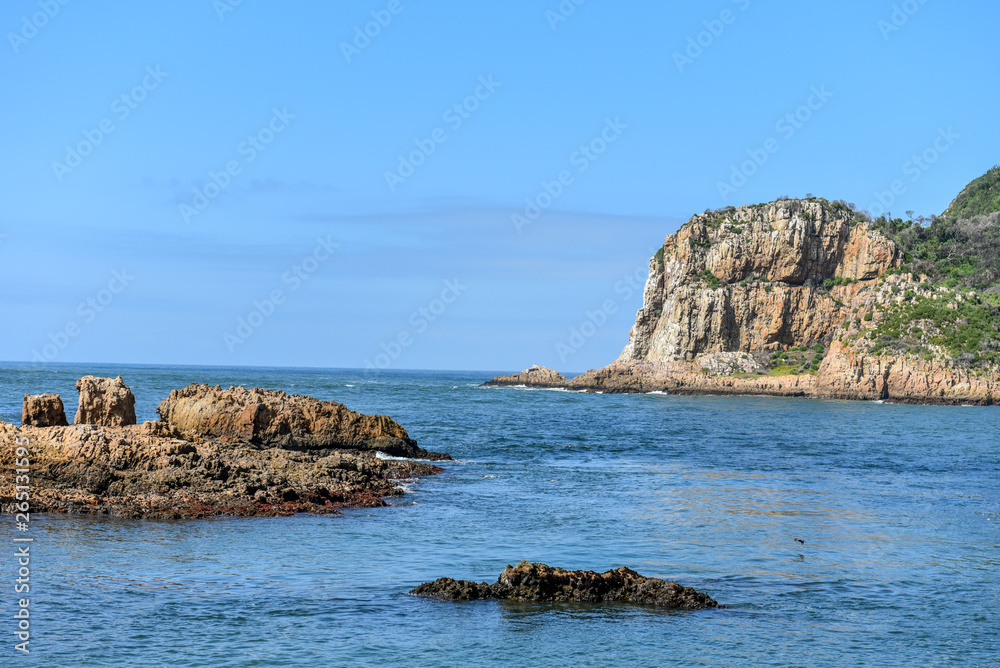 Fototapeta premium Knysna Heads Knysna Lagoon on the Garden Route, Western Cape, South Africa