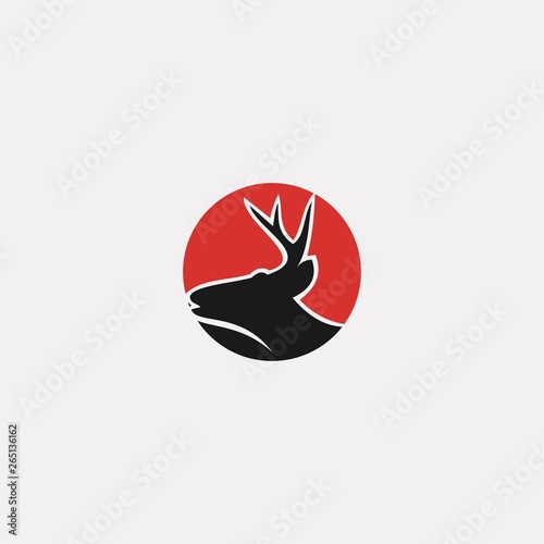 deer logo template