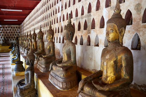 Wat Si Saket in Vientiane, Laos.