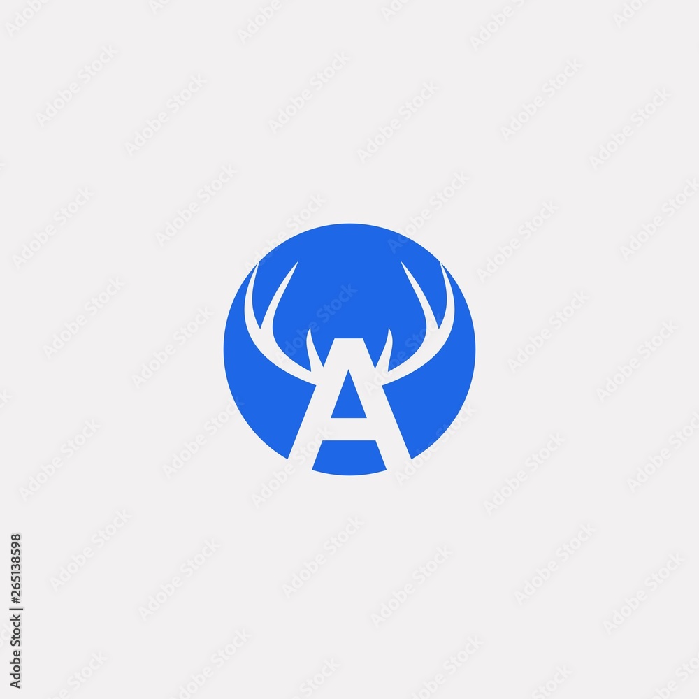 deer logo template deer logo template