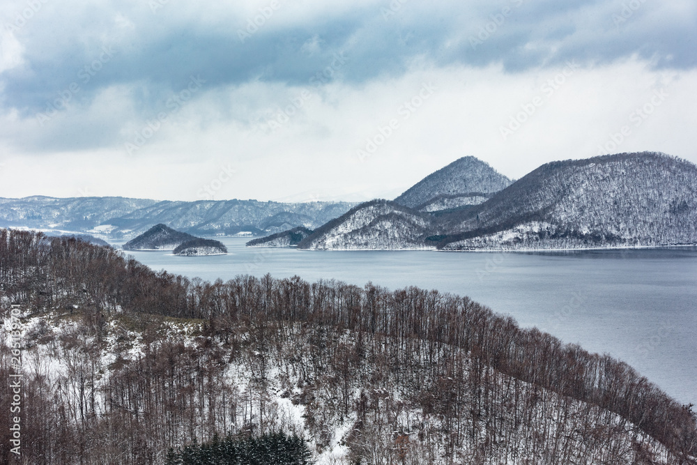 北海道・冬の洞爺湖