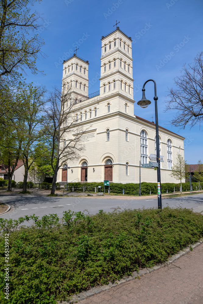 Ev. Schinkelkirche in Straupitz im Spreewald