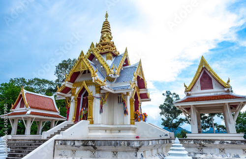 City pillar shrine of Phatthalung province . Thailand.