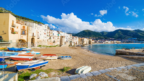 Beautiful Cefalu in Sicily, Italy.