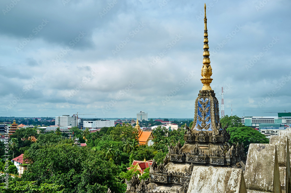 Patuxay, Patuxai Victory Monument in Vientiane, Laos