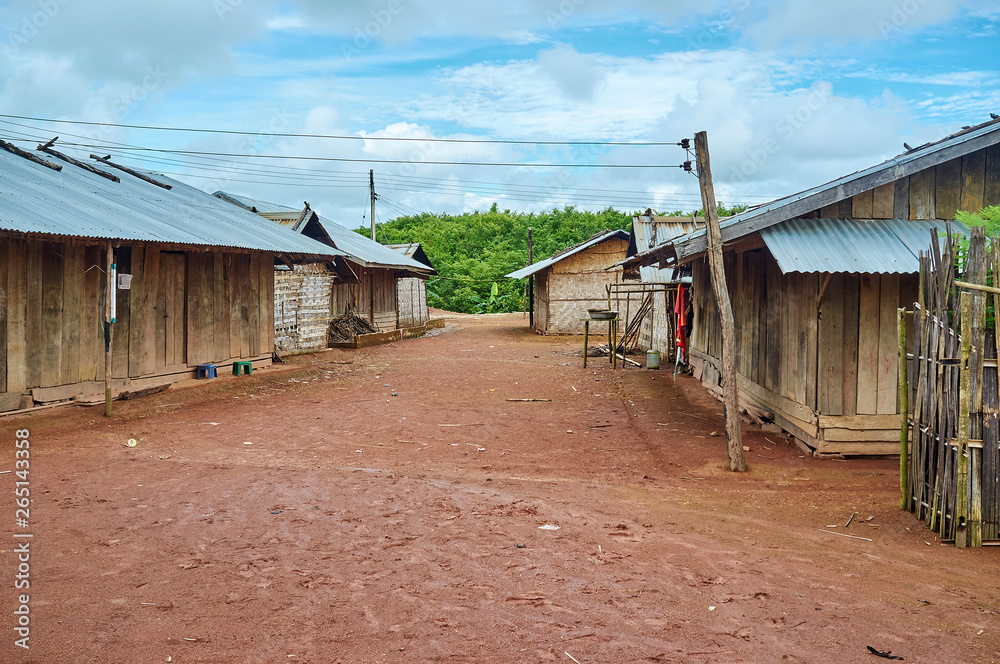 The various landscapes of Vientiane, Laos