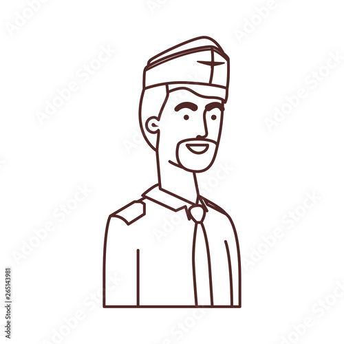 man soldier of war avatar character
