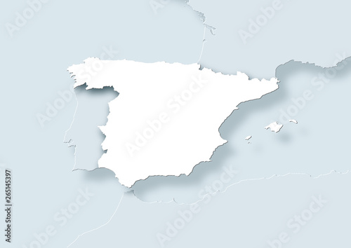 map of Spain.