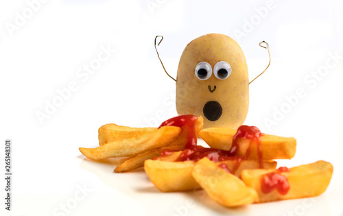 Potato witness to a Murder of Chips