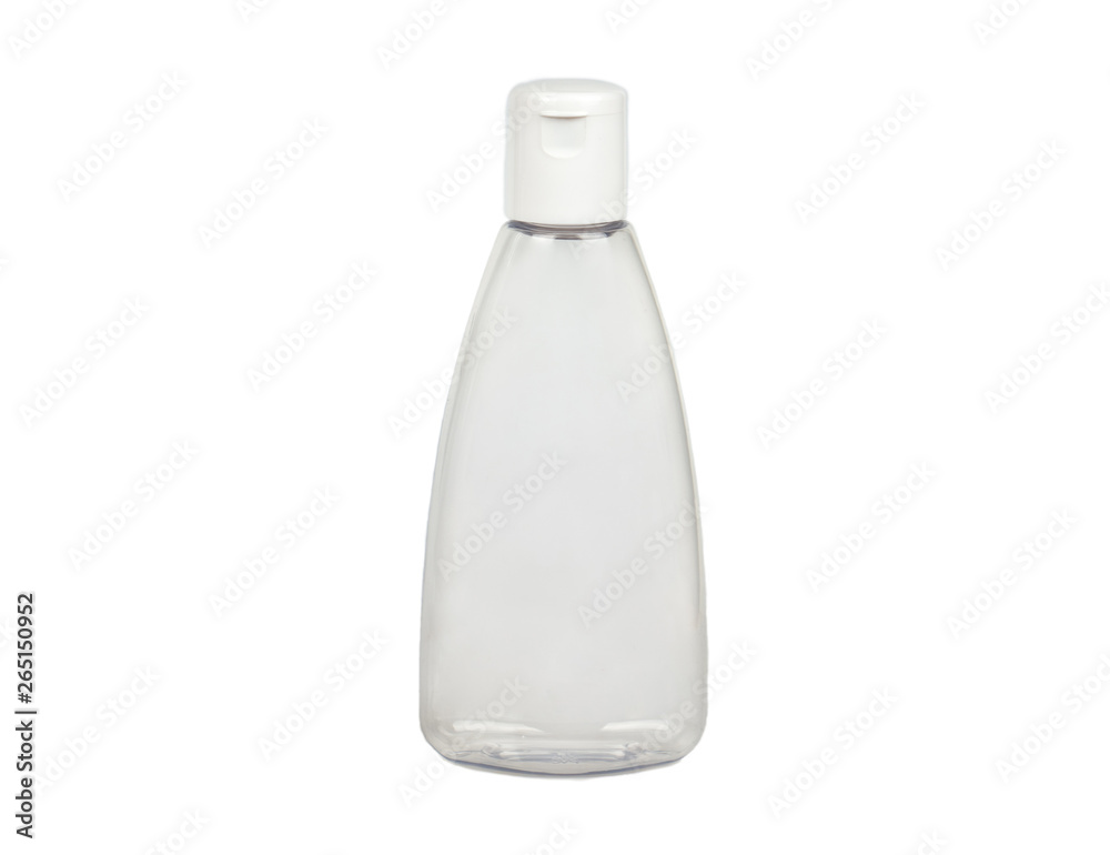 Plastic transparent bottle
