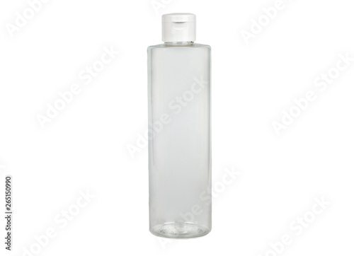 Plastic transparent bottle