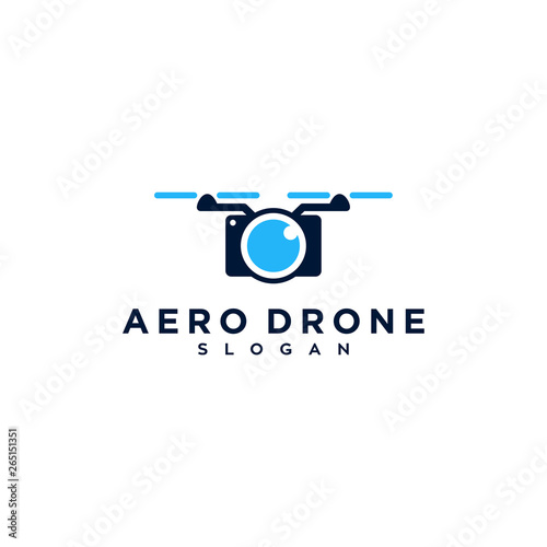 drone photography logo design