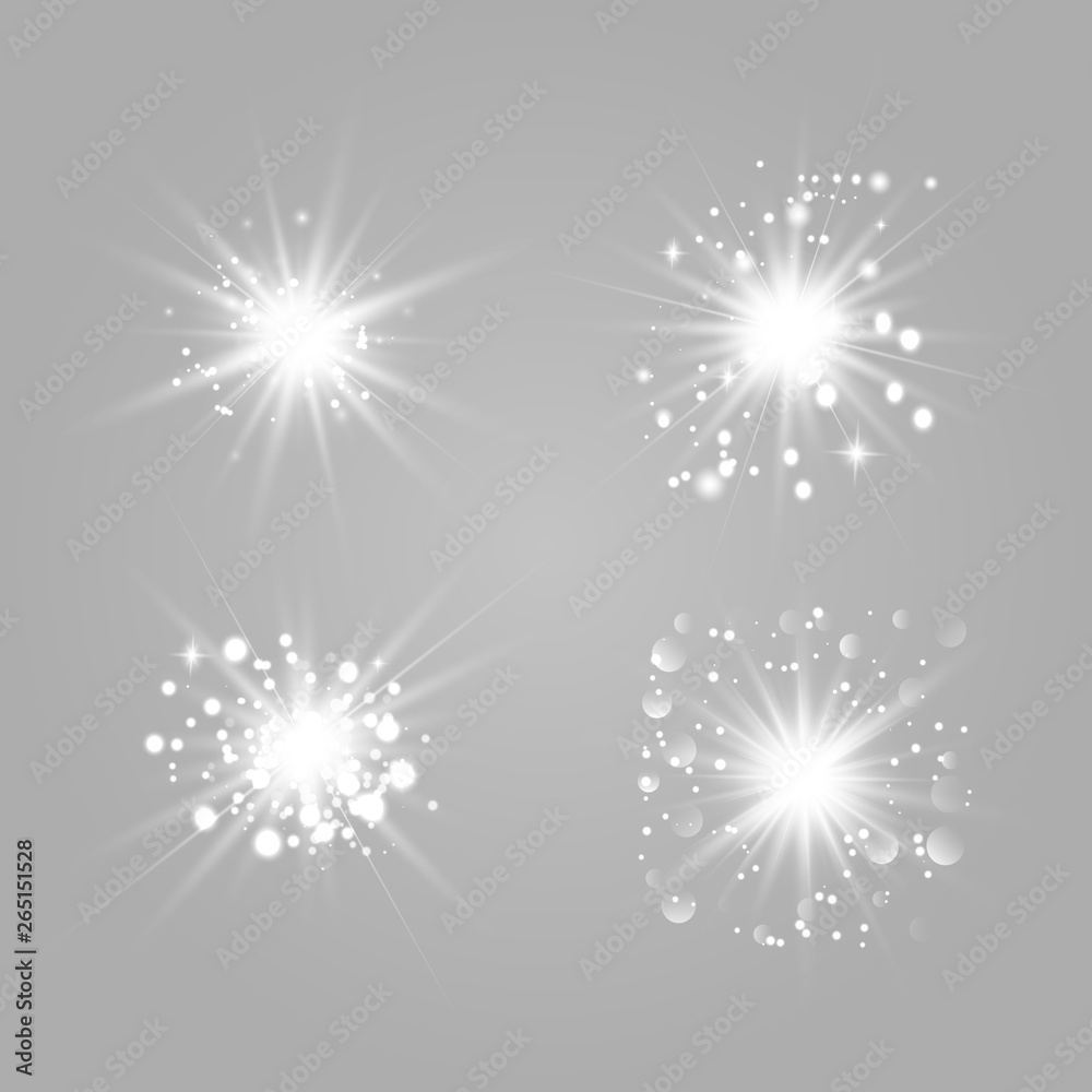 Gold light set with dust. Gold light set with dust.