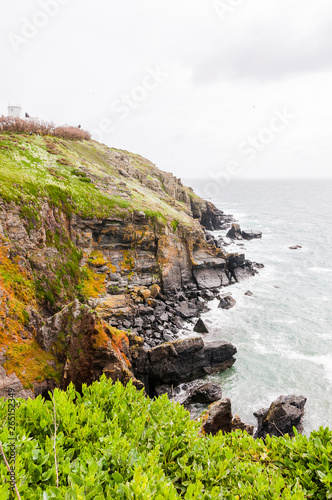 Lizard Point, Halbinsel, Küste, Steilküste, Küstenwanderweg, Cornwall, Frühling, Südengland photo