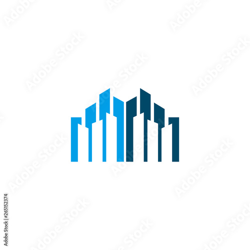 Building icon logo design vector template Free Download Building icon logo design vector template - GFXLoad