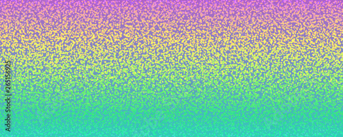 Holographic grunge dot textured gradient colorful vector backdrop