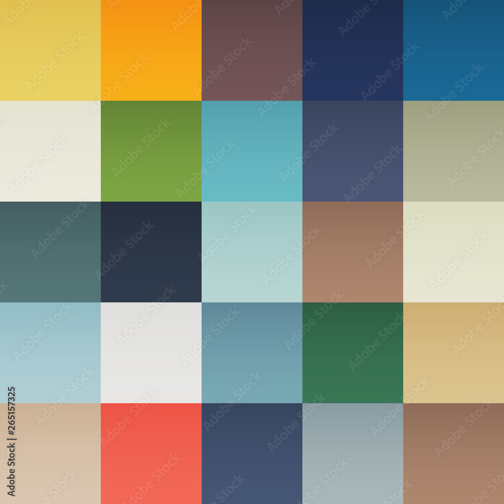 Geometric seamless pattern with multicolor squares. Color background.