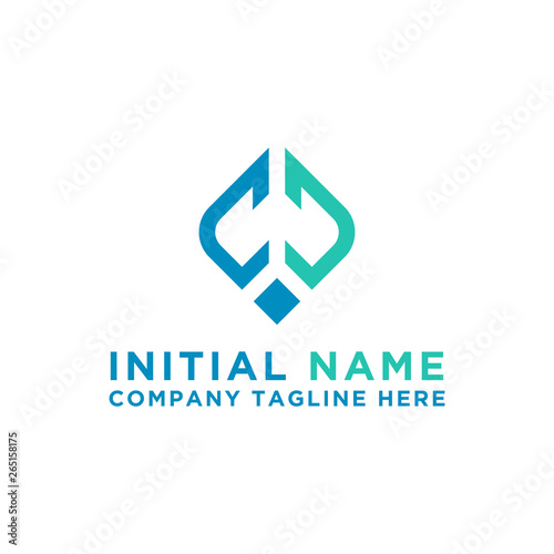 Free Download CC Letter Initial icon / Monogram Inspiration logo design. - vector - GFXLoad