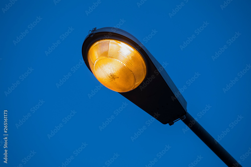 Street light with blue sky background,Street light with twilight background,street lamp and sky Street light with blue sky background,Street light with twilight background,street lamp and sky