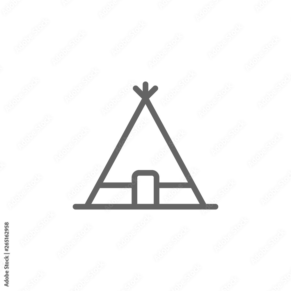 Tent, USA icon. Element of United States icon. Thin line icon for website design and development, app development. Premium icon Tent, USA icon. Element of United States icon. Thin line icon for website design and development, app development. Premium icon