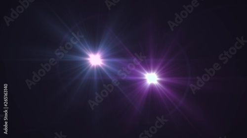 Fototapeta Naklejka Na Ścianę i Meble -  lights optical lens star flares for logo illustration shiny background new quality natural lighting lamp rays effect colorful bright stock image