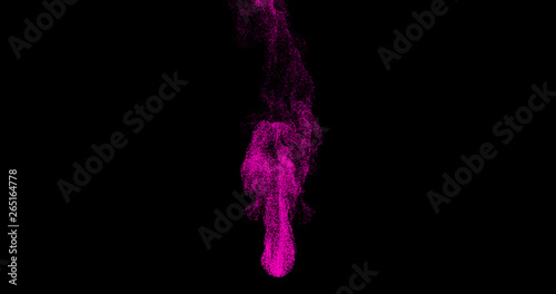 Abstract dynamic particles  texure