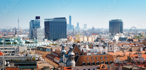 Photography View from St. Stephen's Cathedral in Vienna, Austria