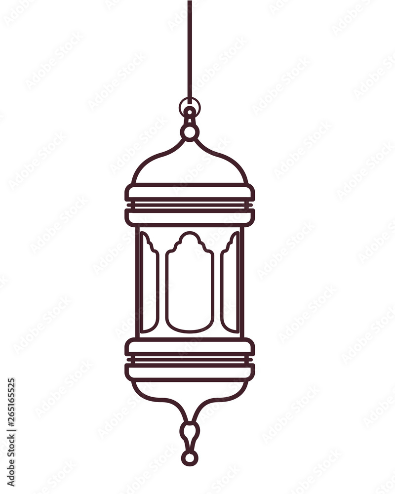 ramadan kareem lantern hanging icon ramadan kareem lantern hanging icon