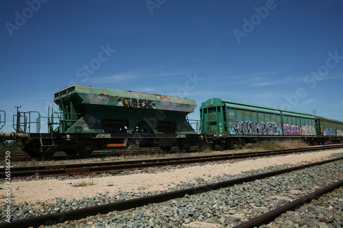 THE OLD GREEN TRAIN