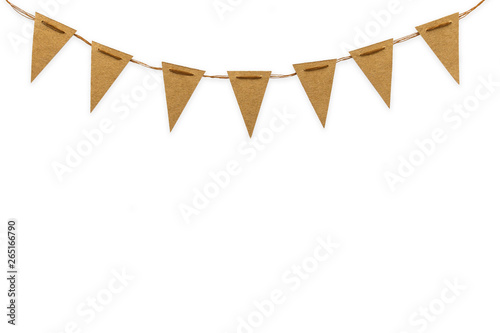 craft flags white background