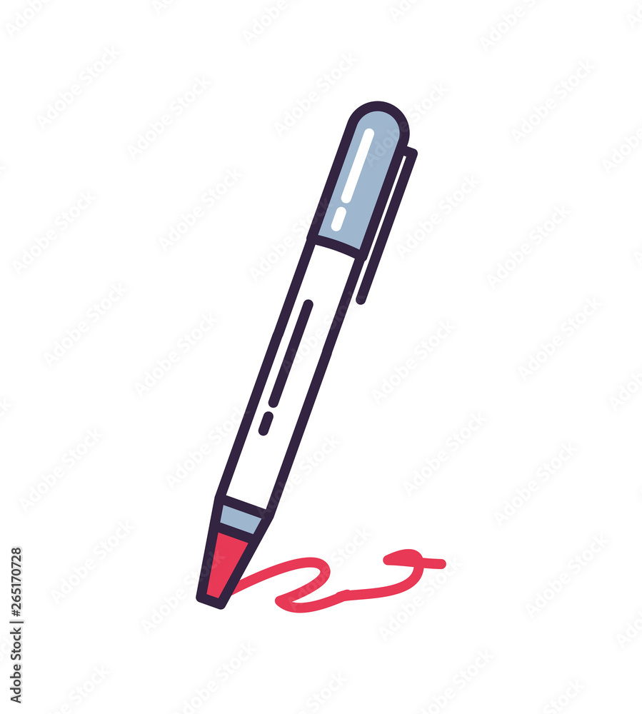 highlighter color isolated icon highlighter color isolated icon