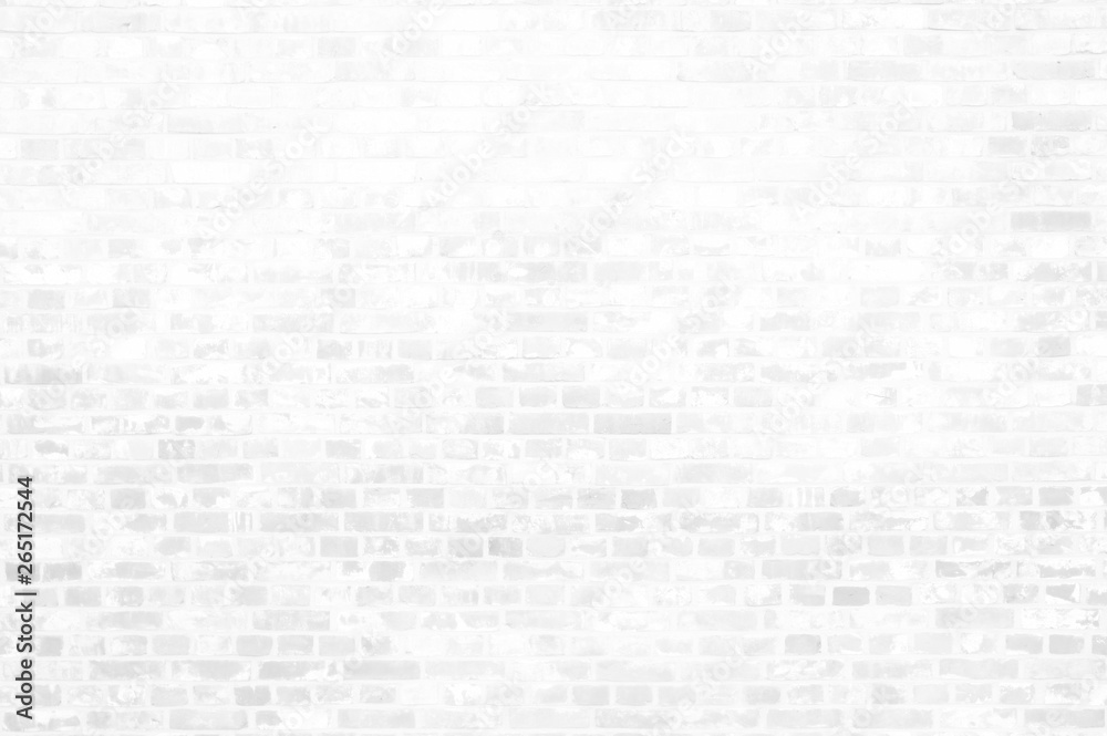 White Old Brick Wall Texture Background. White Old Brick Wall Texture Background.