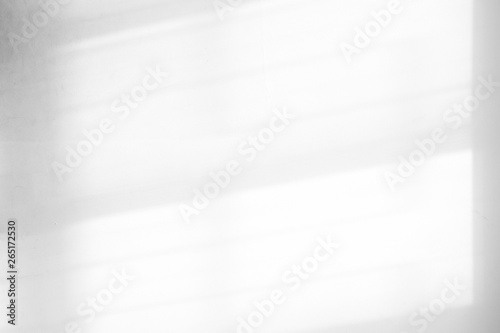 Sunlight on White Concrete Wall Texture Background.