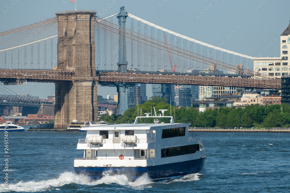 ferry downtown New York City