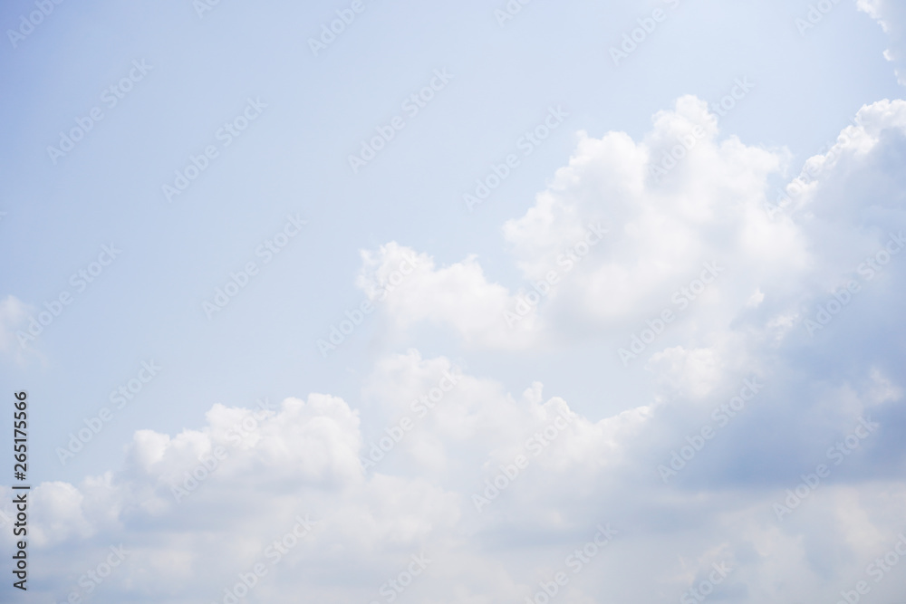 Big group of white and dark clouds in sky before raining. Big group of white and dark clouds in sky before raining.