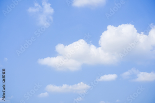 Fototapeta Naklejka Na Ścianę i Meble -  Beautiful background of a clouds in the blue sky close up.