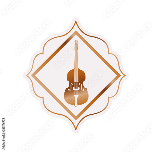 musical instrument violin icon