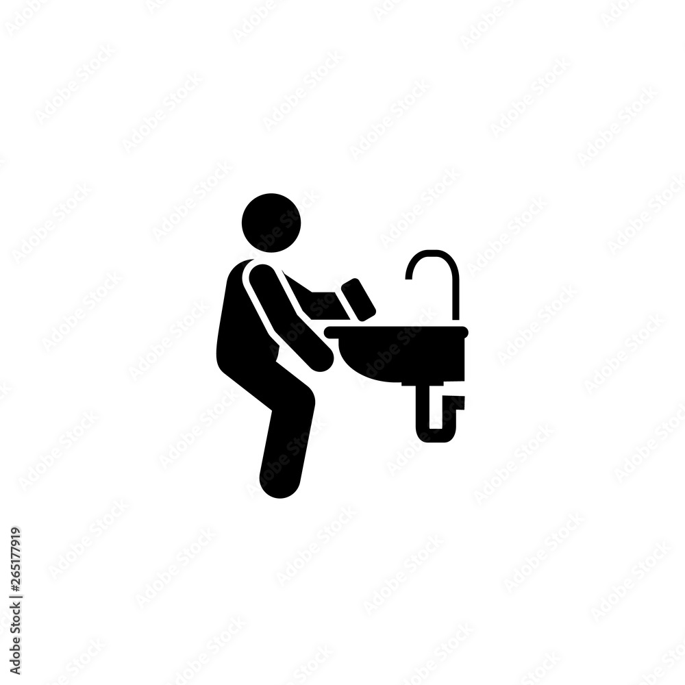 Cleaning, sink, tap icon. Element of workers icon. Premium quality graphic design icon. Signs and symbols collection icon for websites, web design Cleaning, sink, tap icon. Element of workers icon. Premium quality graphic design icon. Signs and symbols collection icon for websites, web design