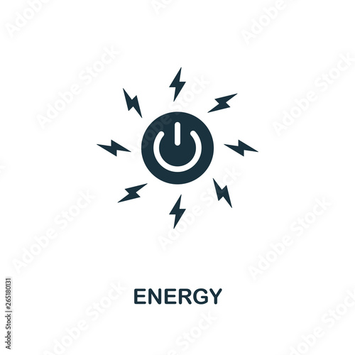 Energy icon. Creative element design from community icons collection. Pixel perfect Energy icon for web design, apps, software, print usage