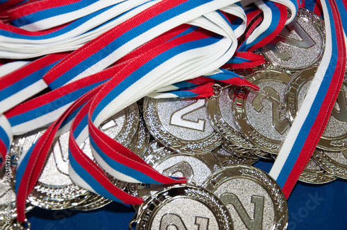 Second place silver medal