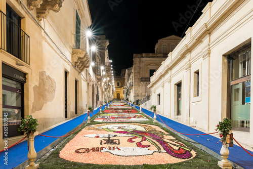 Fototapeta Naklejka Na Ścianę i Meble -  The Flower Festival of Noto in Sicily