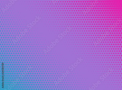 Gradient background. Abstract background with halftone dots design. Vector illustration.