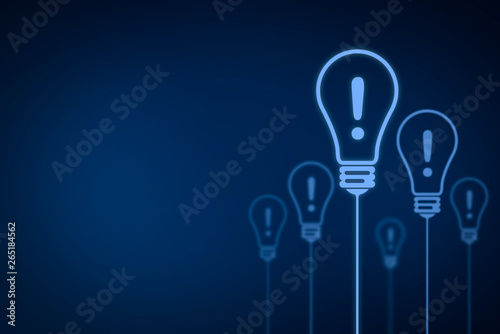 exclamation mark concept