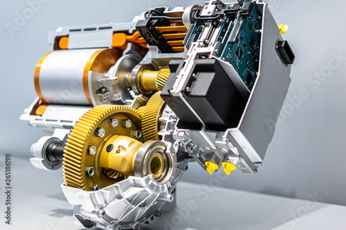 Картината върху платно detail of engine