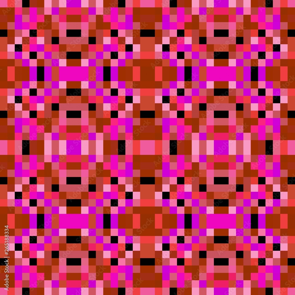 seamless pixel pattern mosaic. abstract background with squares can be used for wallpaper, fabric, textile or clothing design. seamless pixel pattern mosaic. abstract background with squares can be used for wallpaper, fabric, textile or clothing design.